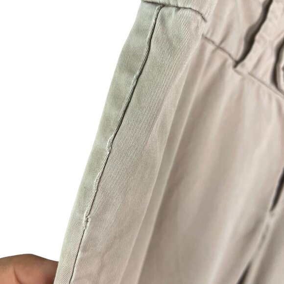 Vintage Y2K Old Navy Low Waist Khaki Wide Leg Pants 6 - Picture 9 of 12